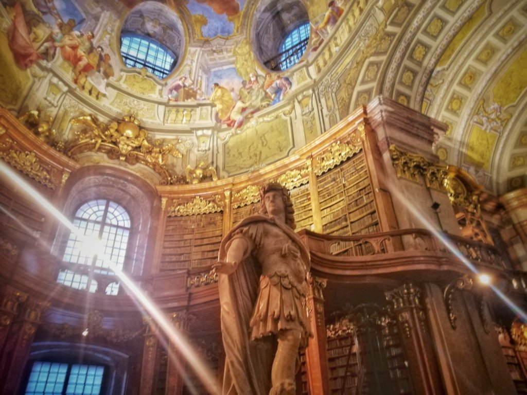 ウィーンの図書館