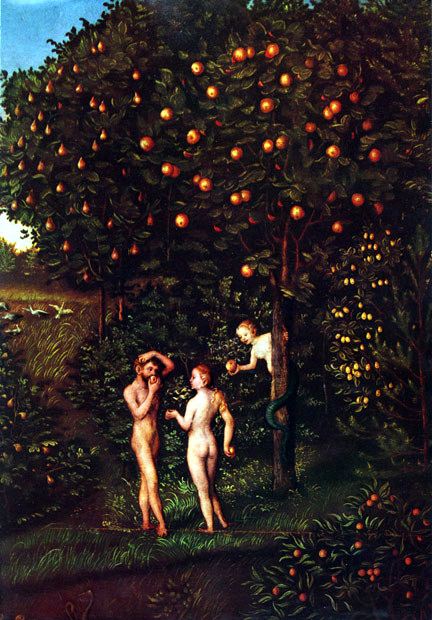 禁断の果実の絵画