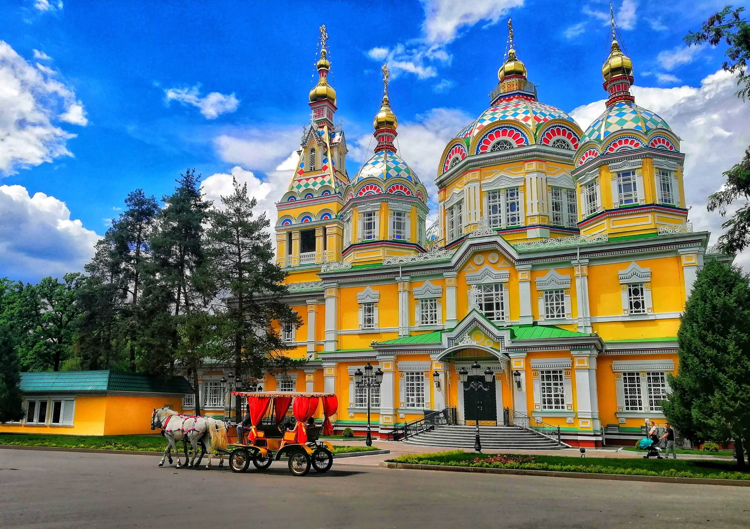 アルマティのロシア正教会