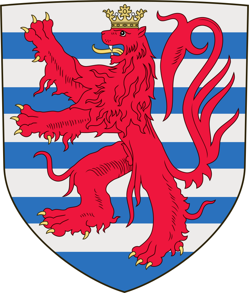 国旗：ルクセンブルクの紋章