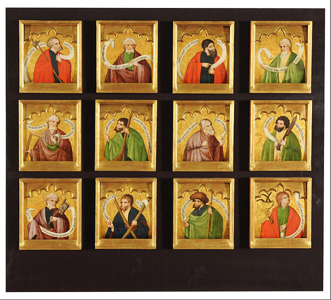 絵画：ニコラスフランシス十二使徒