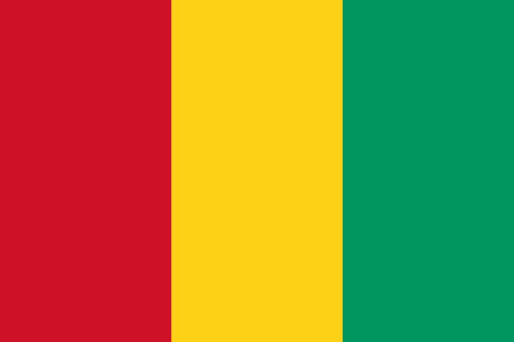 国旗：ギニア