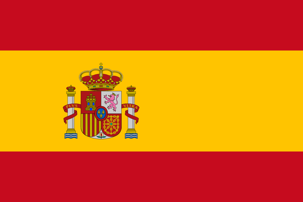 国旗：スペイン