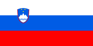 国旗：スロベニア