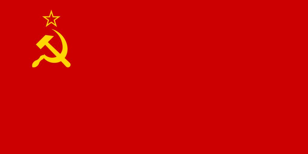 国旗：ソビエト連邦（ロシア）