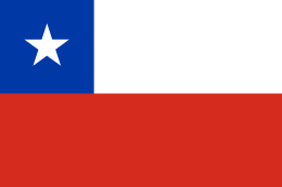 国旗：チリ