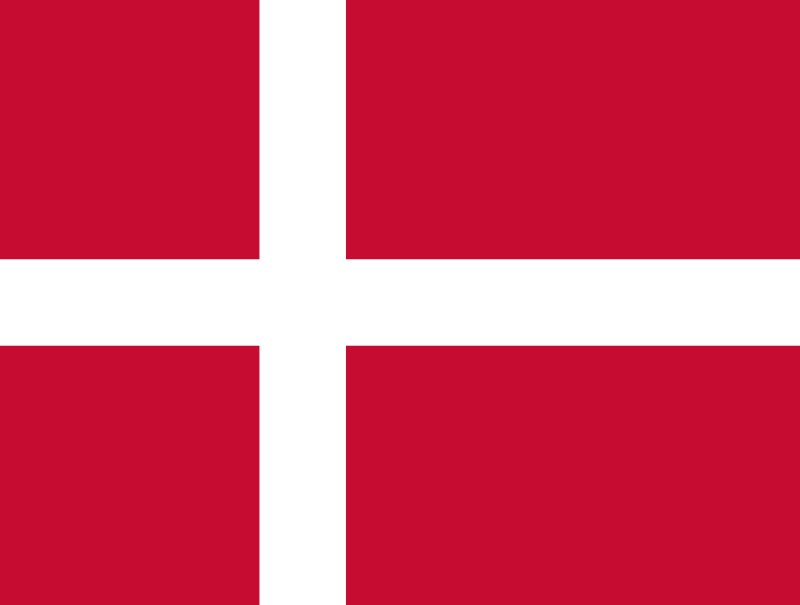 国旗：デンマーク