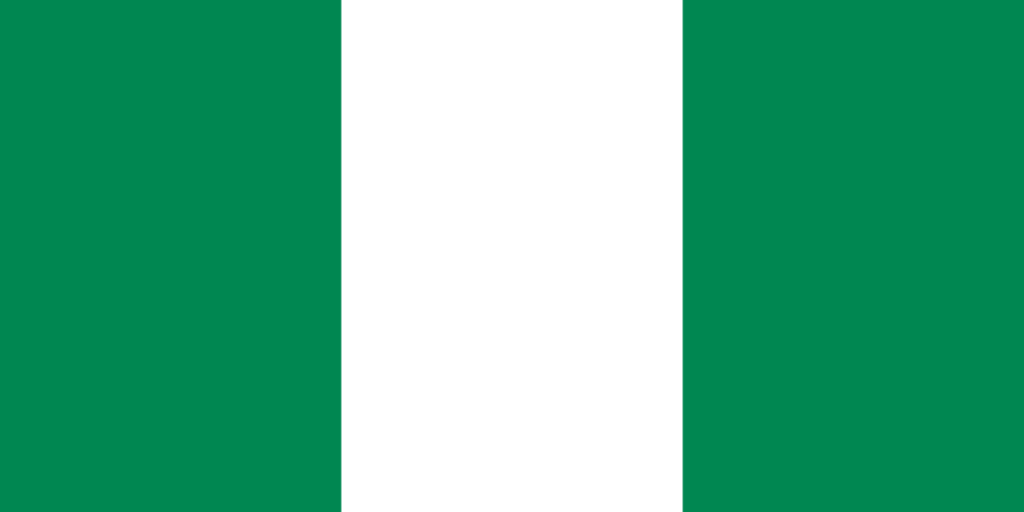 国旗：ナイジェリア