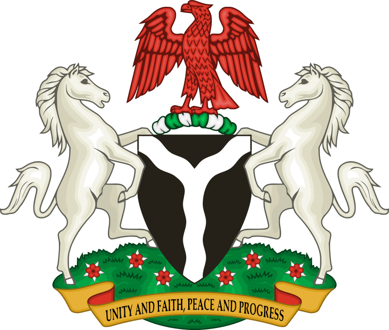 国旗：ナイジェリアの国章