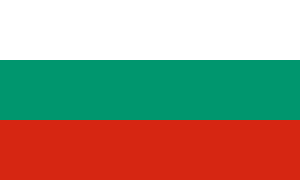国旗：ブルガリア