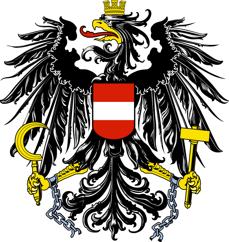 国旗：国章オーストリア