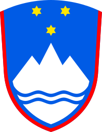国旗：国章・スロベニア
