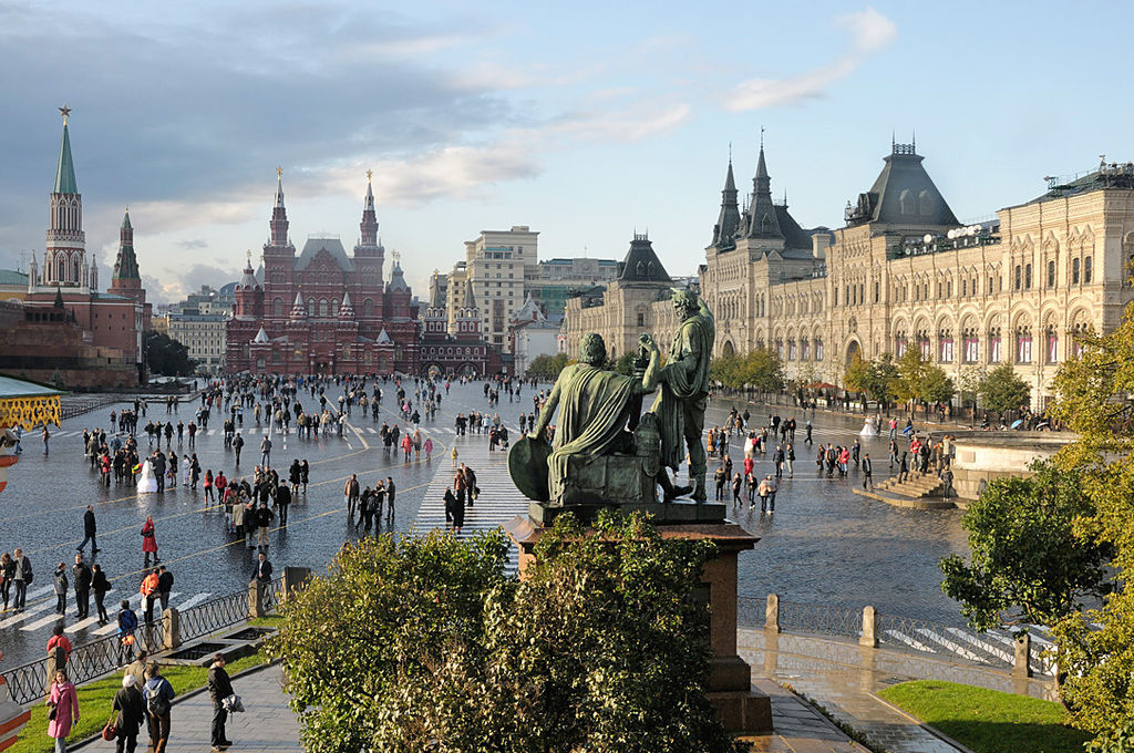 画像：ロシア・赤の広場