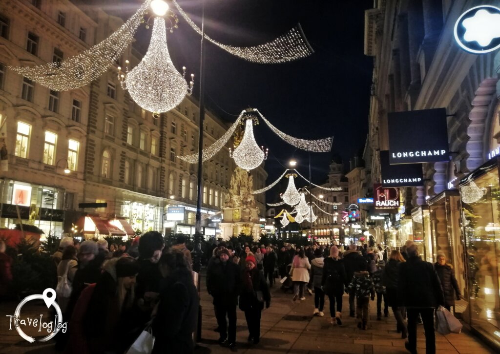 オーストリア：クリスマスのライトアップ