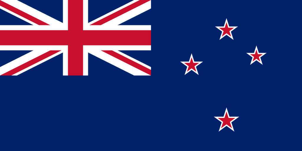 画像：国旗ニュージーランド