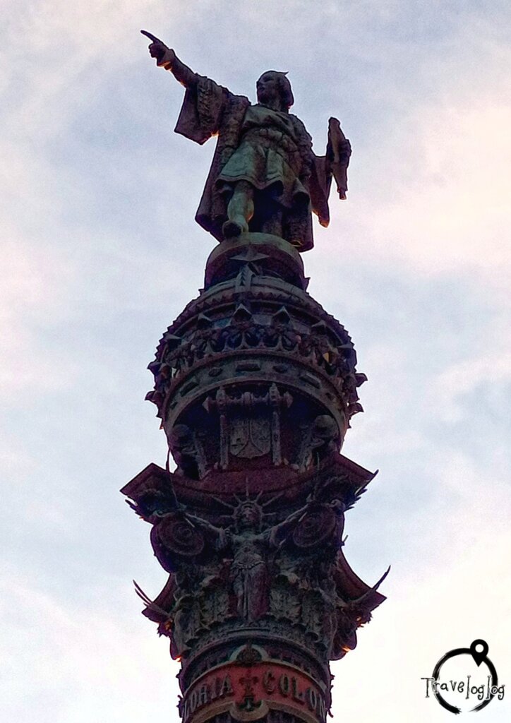 バルセロナ：コロンブスの像