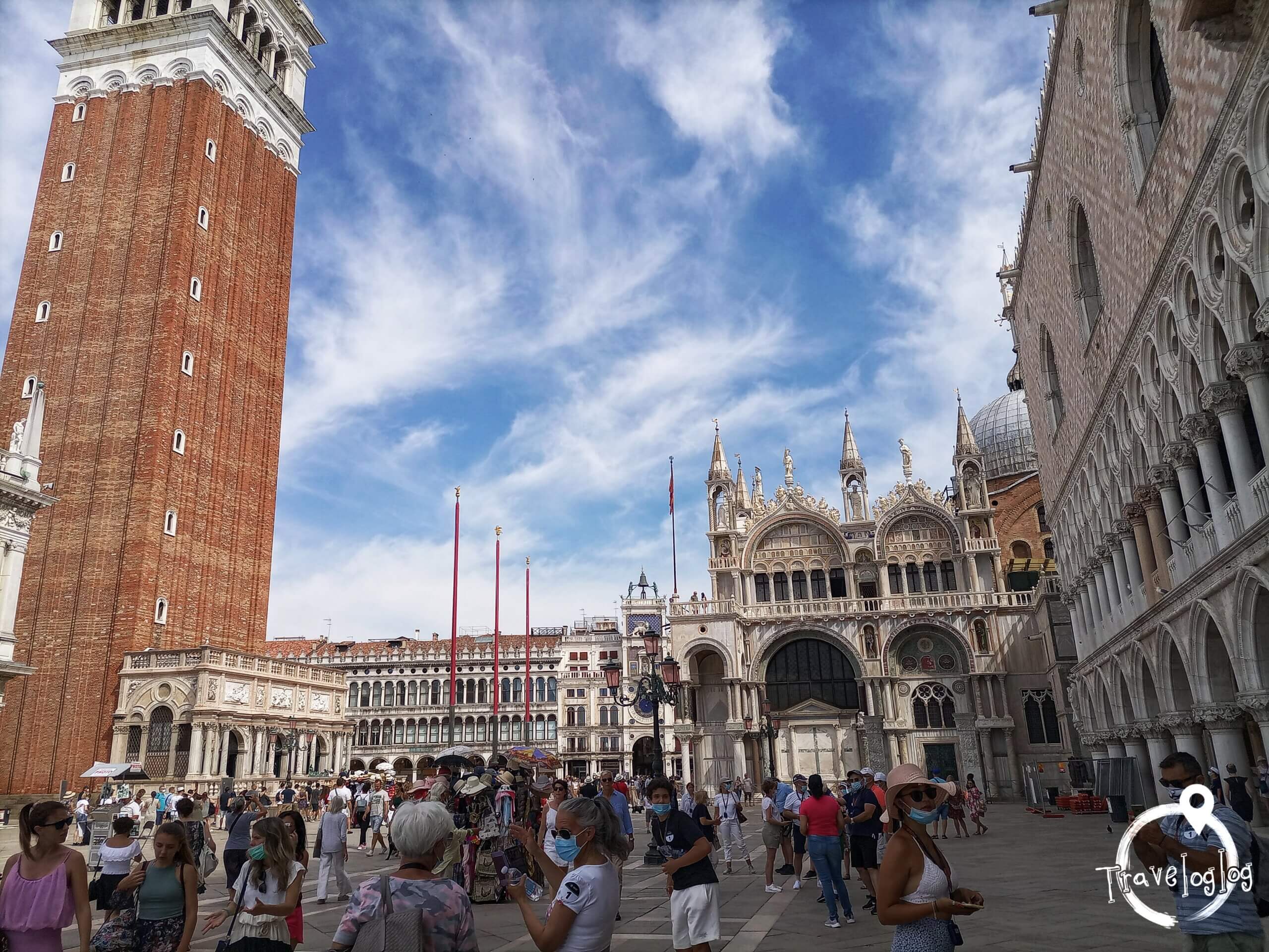 ベネチア：サンマルコ広場と時計台２