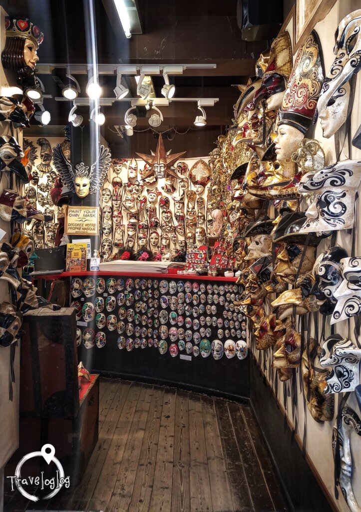ベネチア：マスクの土産物やさん