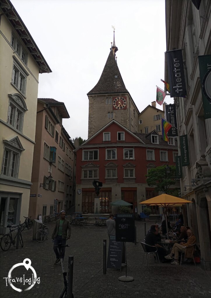 スイス：チューリッヒの街角