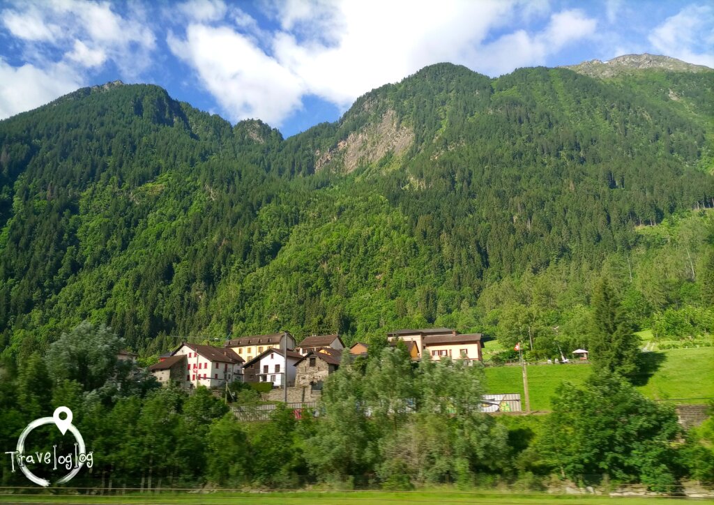 スイス：山の上のお家