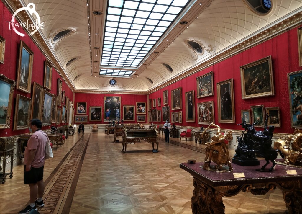 ロンドン：ウォレス・コレクションの絵画の部屋
