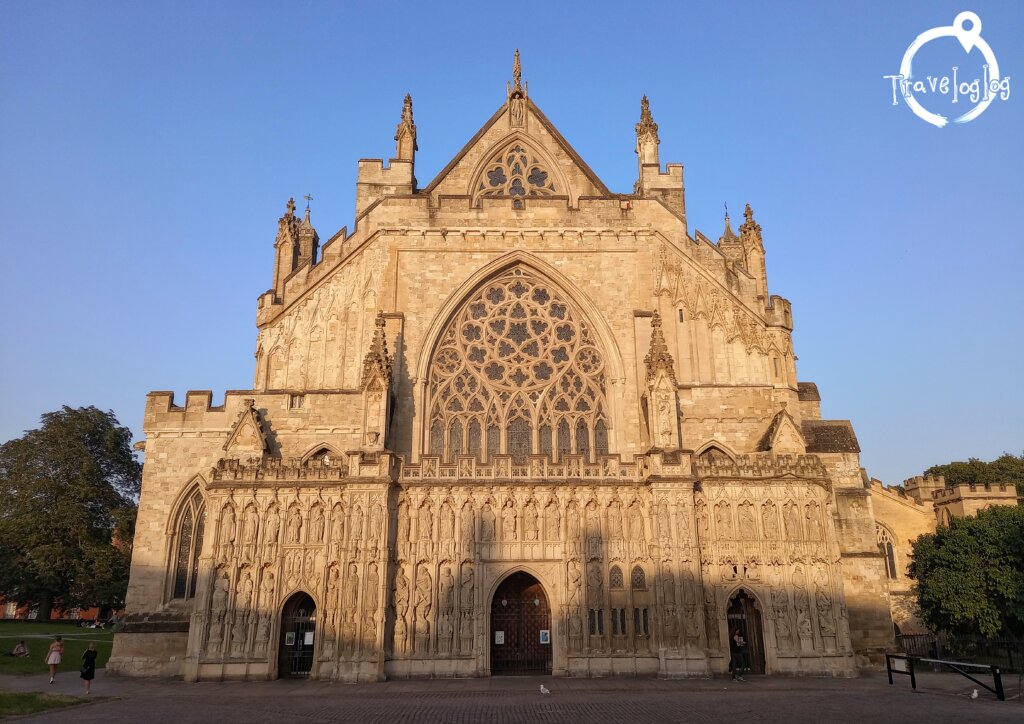 イギリス：エクスターの大聖堂