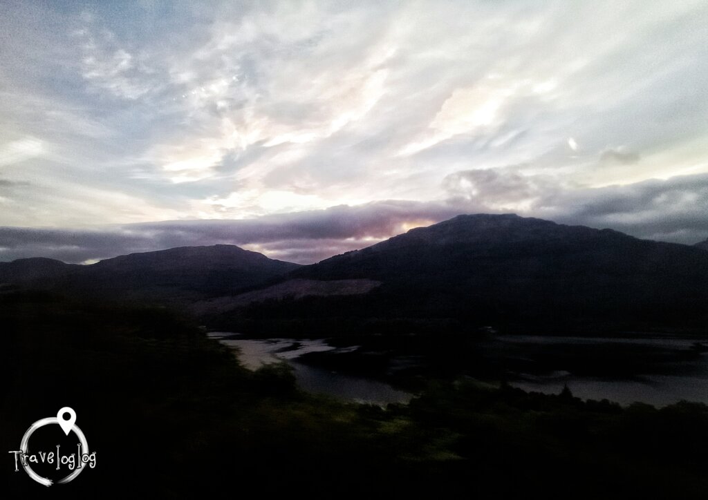 スコットランド：日暮れ前の自然２