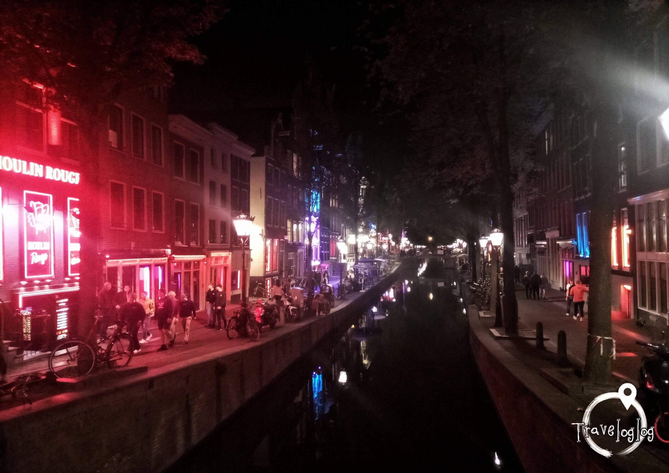 オランダ：飾り窓とアムステルダムの夜