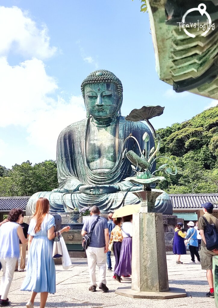 日本：鎌倉：名物の大仏様