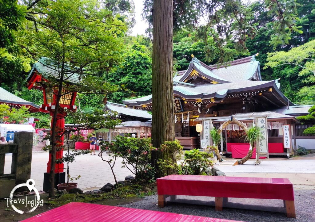 日本：鎌倉：江ノ島の神社