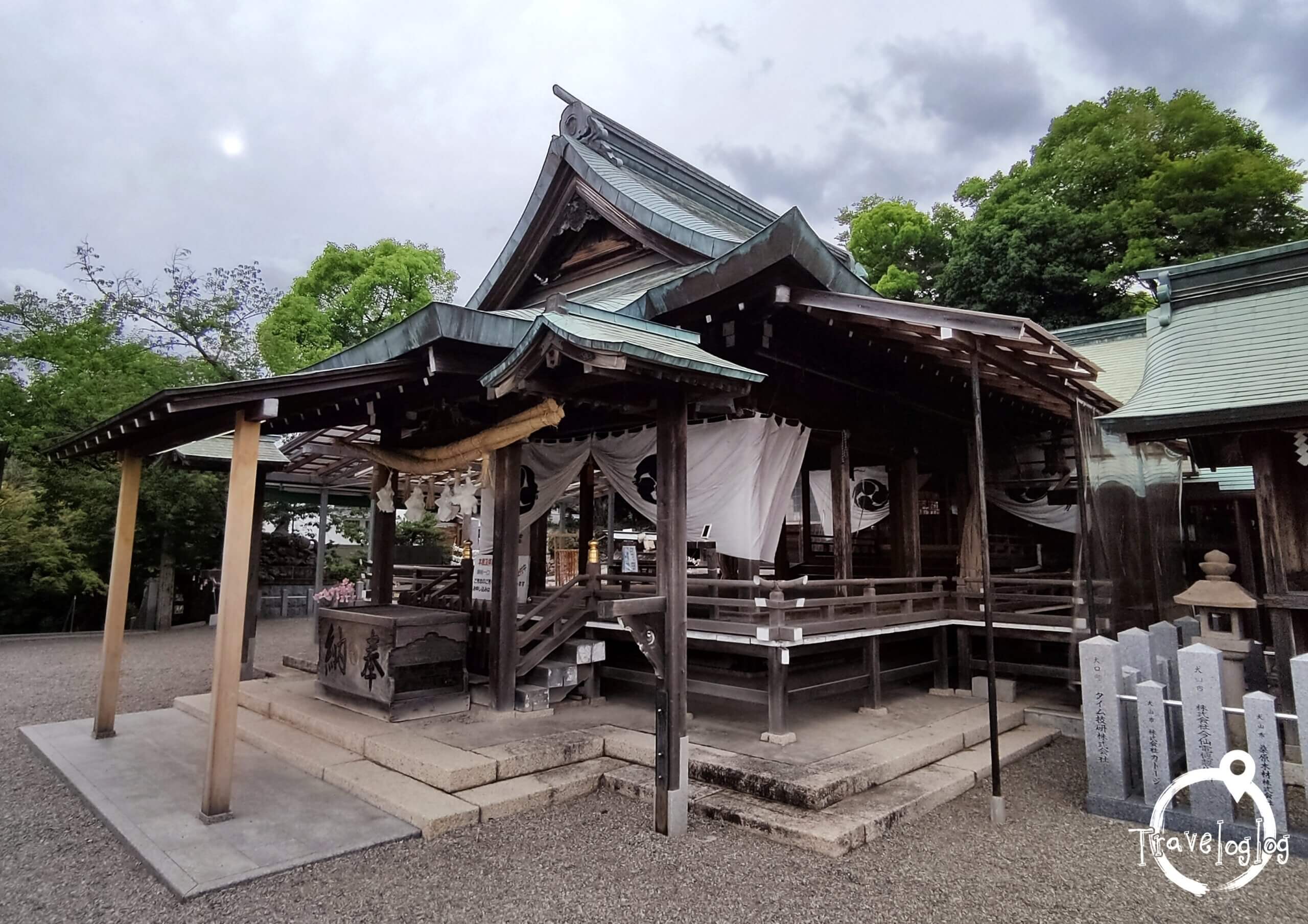 日本：犬山城の神社
