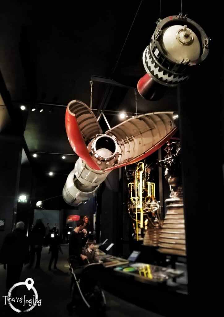ロンドン：科学博物館のブラックアローロケット