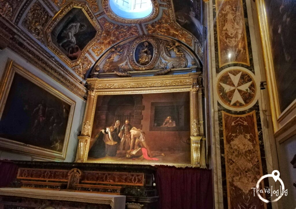 マルタ：教会のカラヴァッジョの名絵画