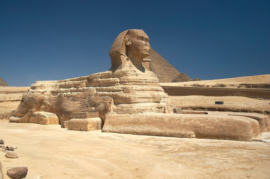 画像：エジプト：ギザのスフィンクス