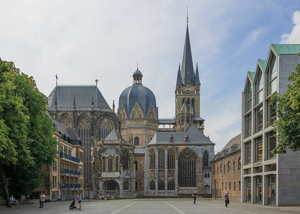 画像：ドイツの世界遺産：アーヘン大聖堂