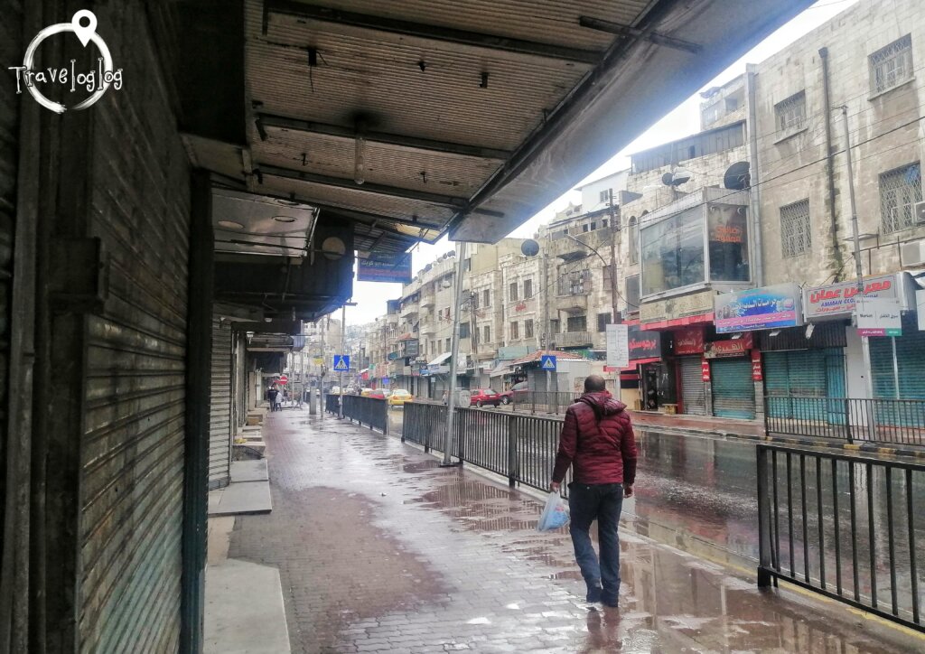 ヨルダン：コロナで人のいないストリート２