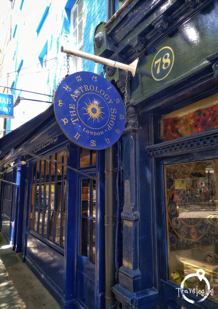 イギリス：ロンドン：占星術のお店