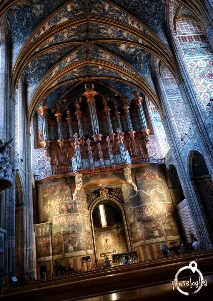 フランス：アルビ：大聖堂の内部